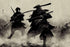 Samurai Combat Wallpaper | Murals Wallpaper
