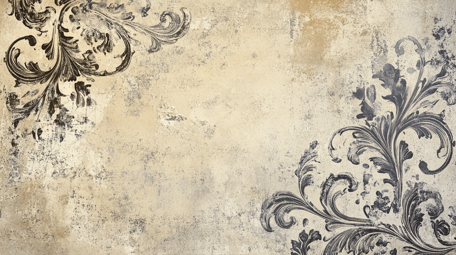 Taupe Vintage Wallpaper | Murals Wallpaper