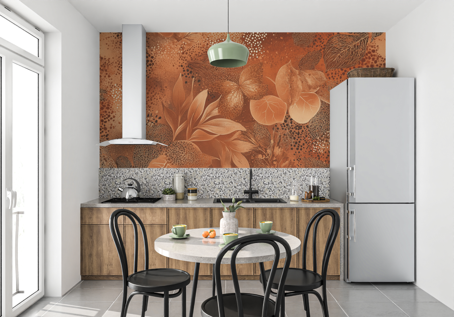 Terracotta Jungle Amazon Wallpaper | Murals Wallpaper