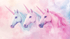Fairy Trio Unicorn Wallpaper | Murals Wallpaper