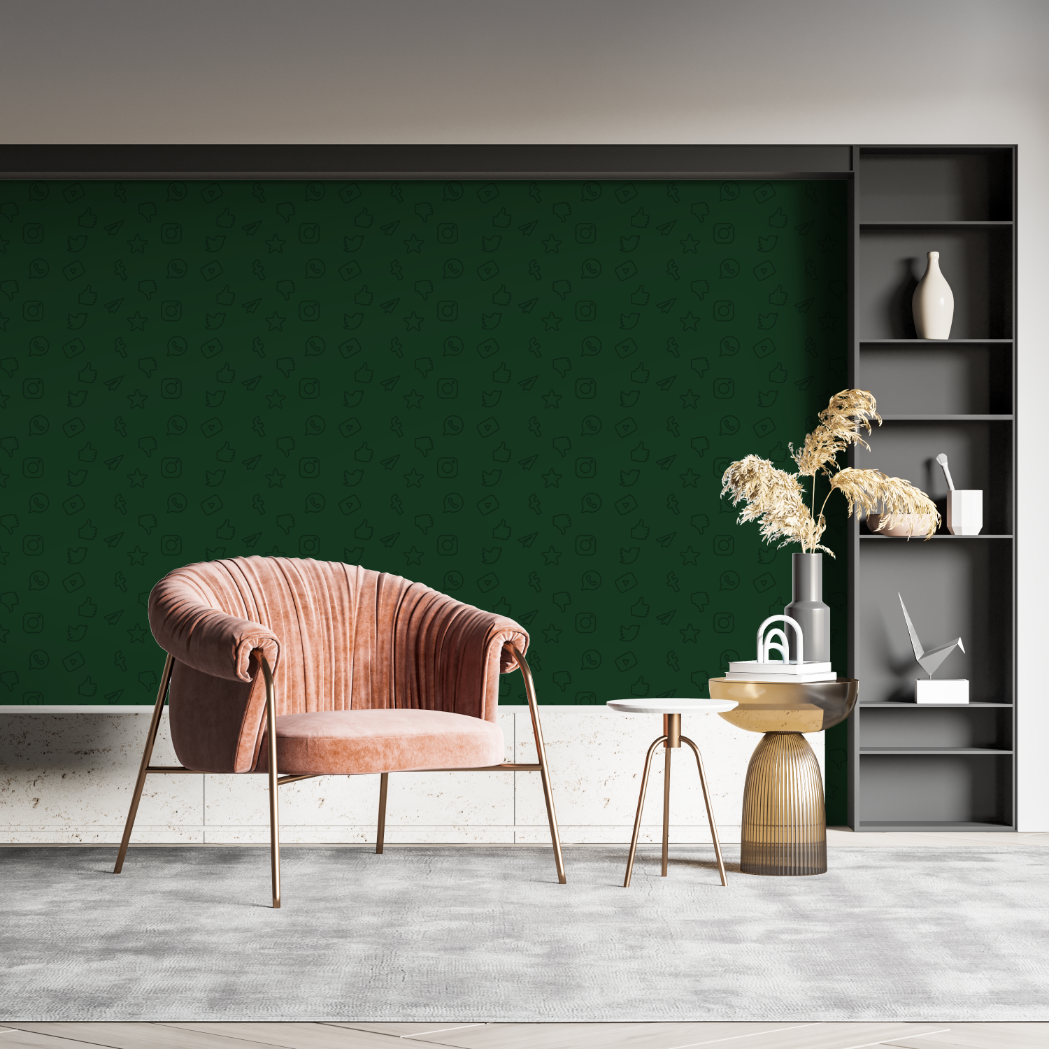 English Green Wallpaper | Murals Wallpaper