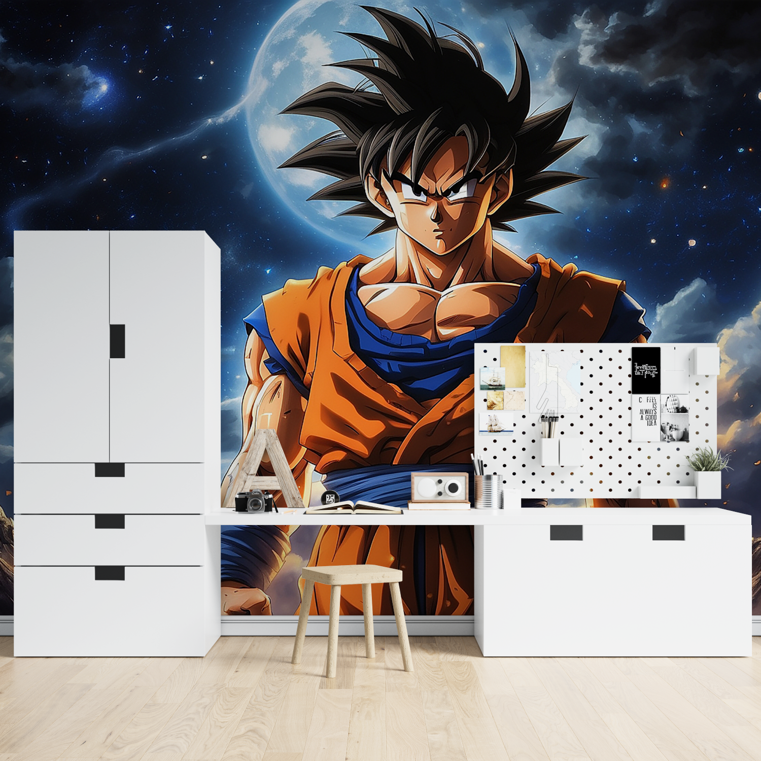 DBZ Goku Wallpaper Room | Murals Wallpaper