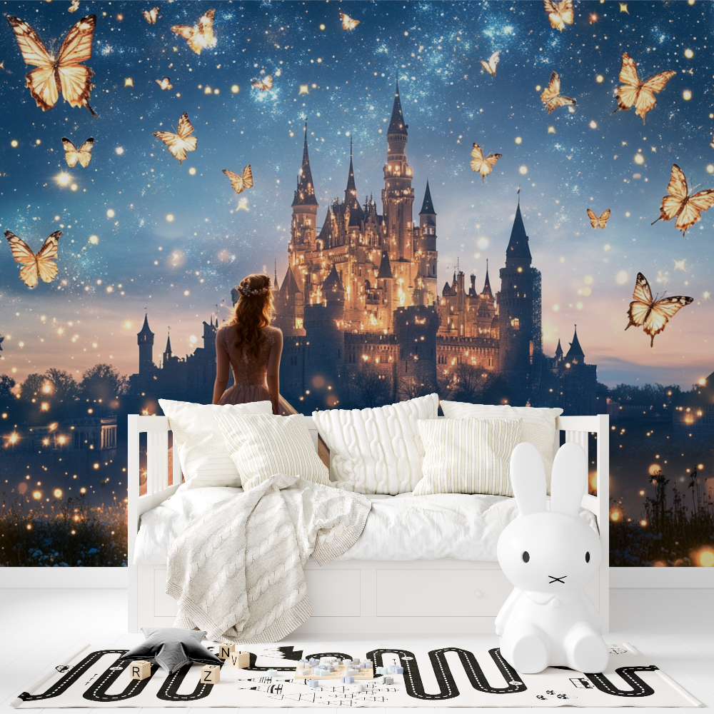 Tapeten-Tapisserie-Mädchen im Prinzessin-Stil für Erwachsene