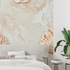 Terracotta Wallpaper with Shell Patterns | Murals Wallpaper