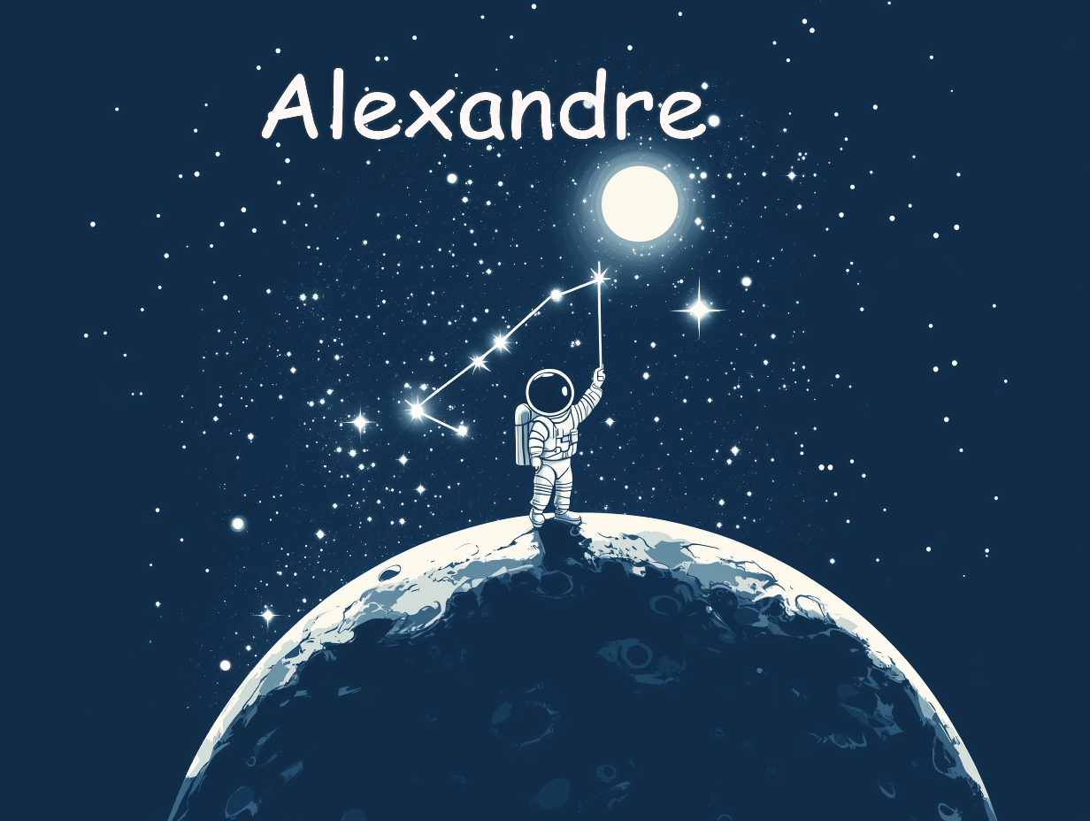 Astronaut Boy Name Wallpaper | Murals Wallpaper