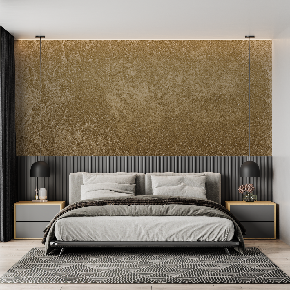 Gold Bronze Wallpaper | Murals Wallpaper