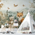 Fox and Soft Forest Wallpaper | Murals Wallpaper