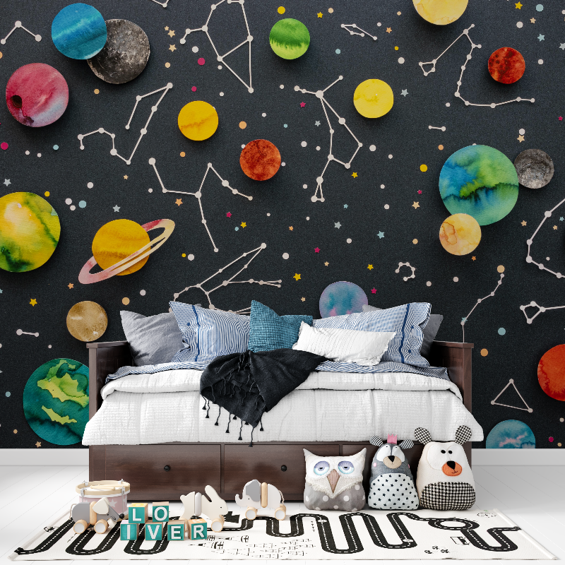 Teen Room Space Wallpaper | Murals Wallpaper