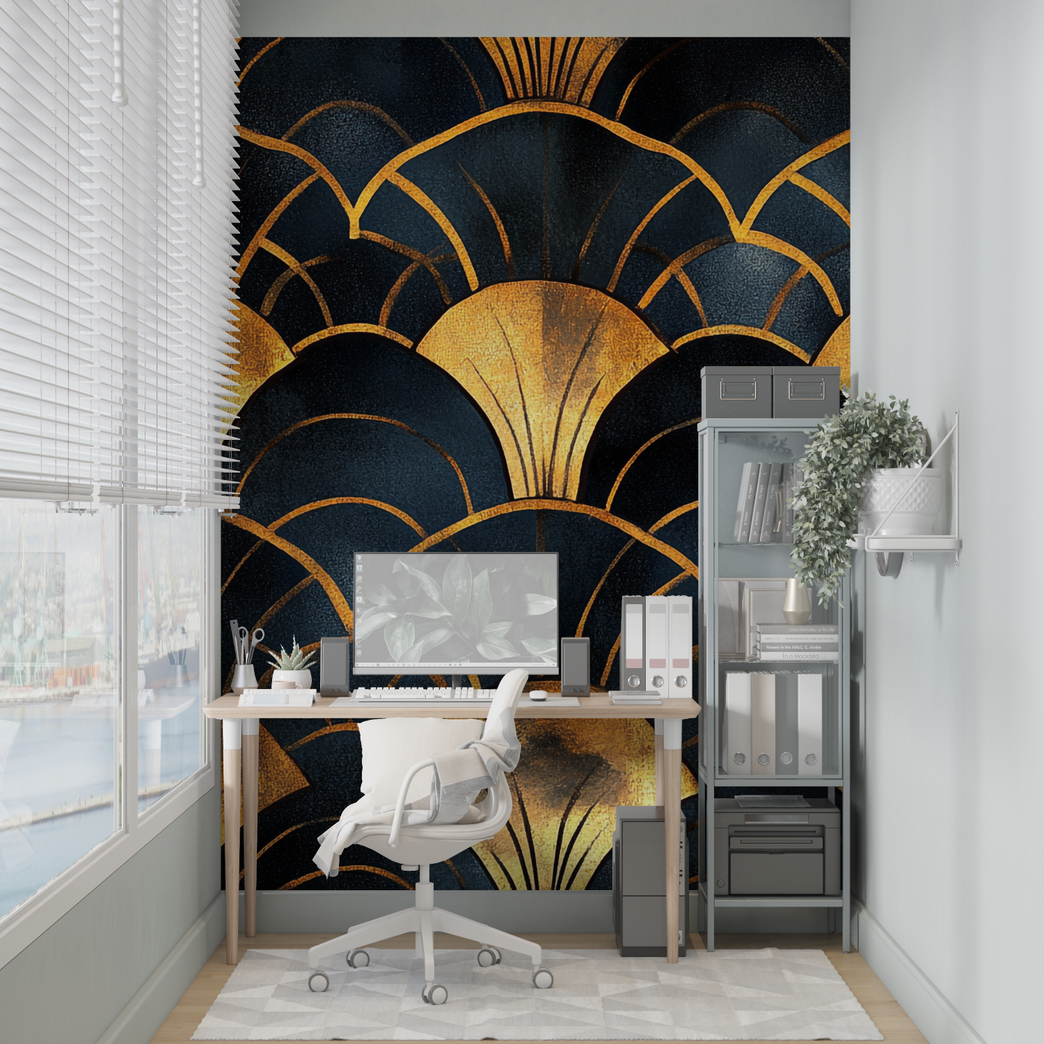 Art Deco Gold Palace Wallpaper | Murals Wallpaper