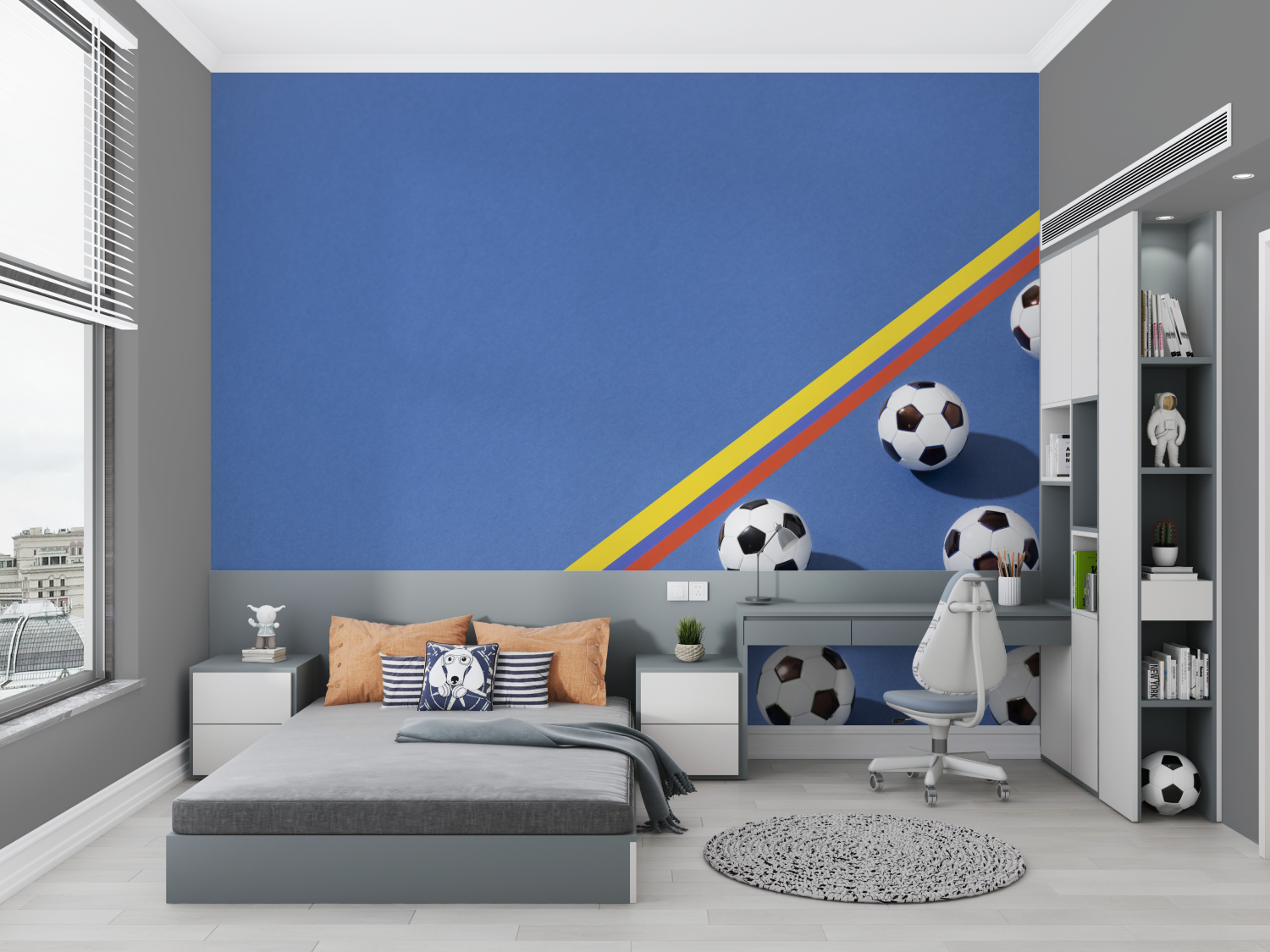 Teen Boy Room Wallpaper | Murals Wallpaper
