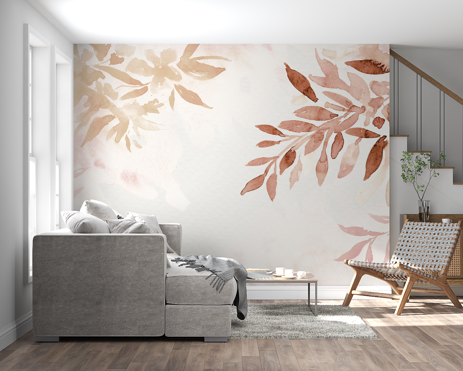 Terracotta Wallpaper for Bedroom | Murals Wallpaper
