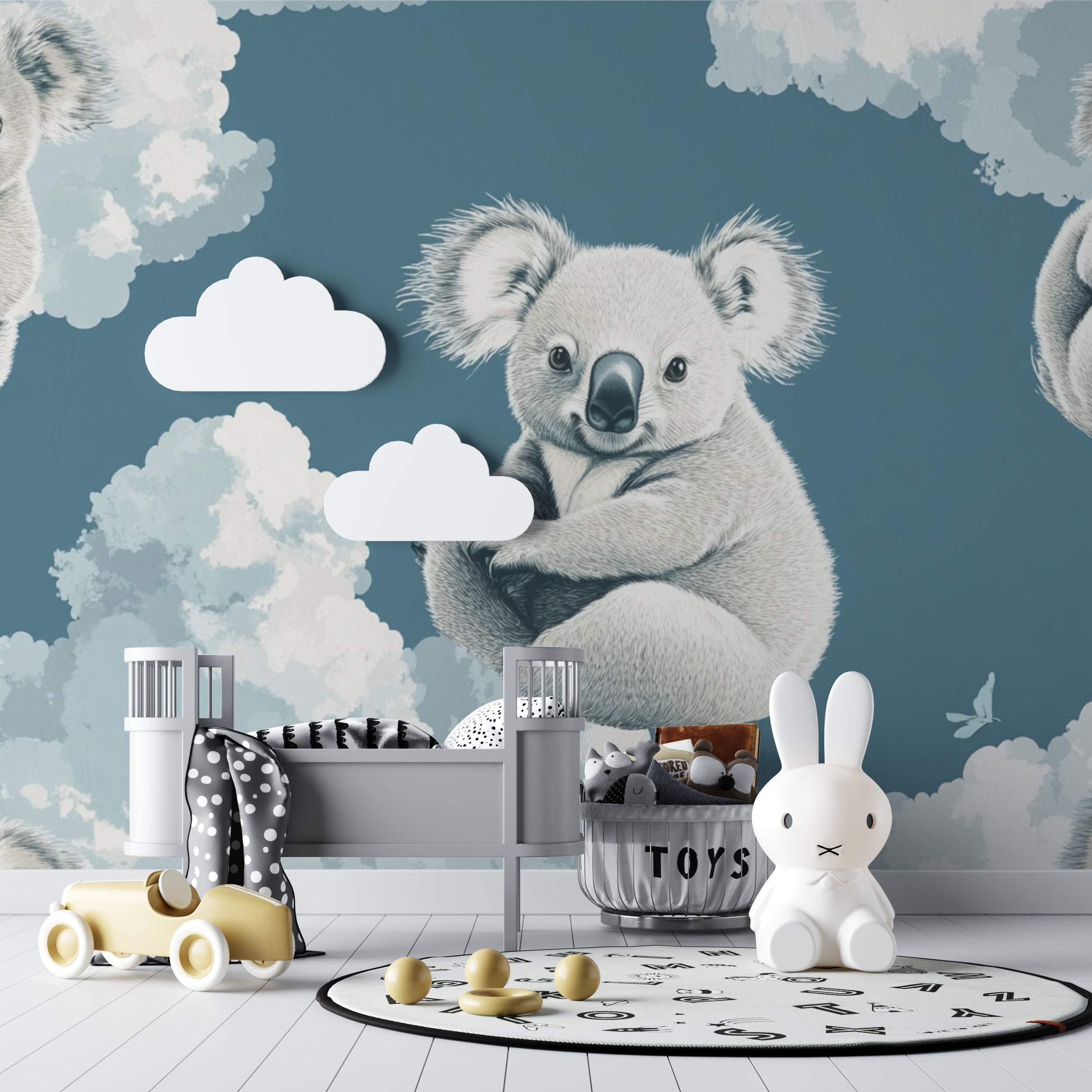 Hidden Koala Wallpaper | Murals Wallpaper