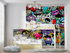 Graffiti Mural Wallpaper Kids