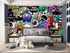 Graffiti Mural Wallpaper Kids