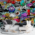 Mural Graffiti Wallpaper