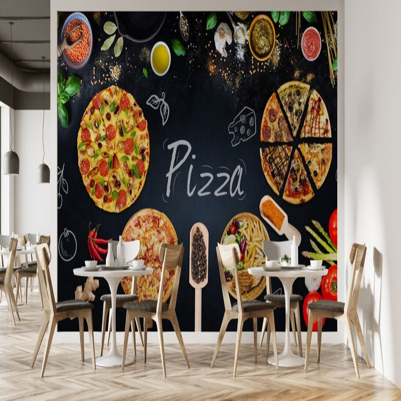 Papier Peint Pizza