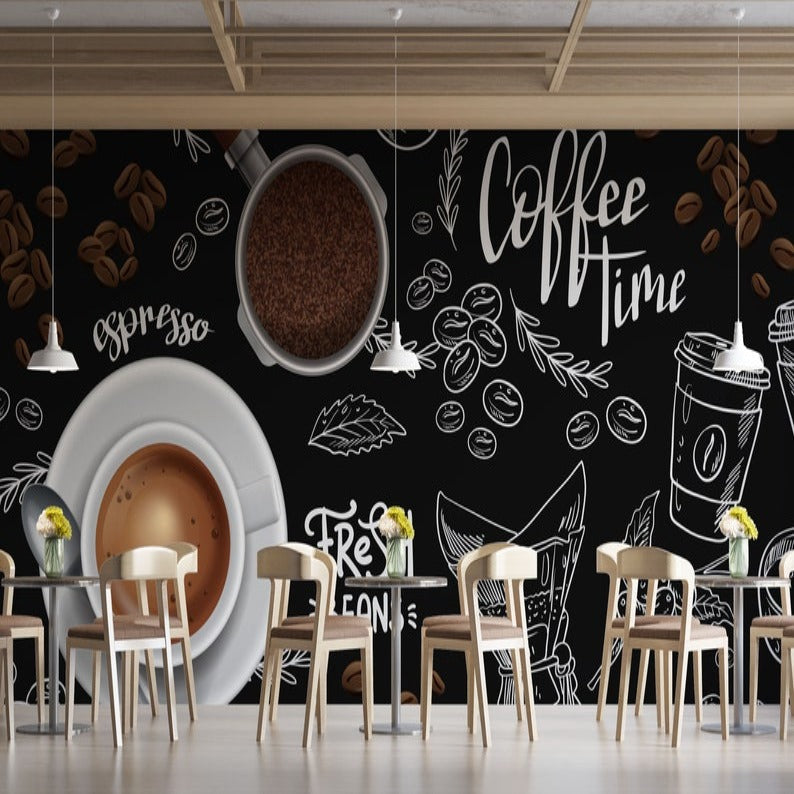 Coffee Wallpaper | Murals Wallpaper