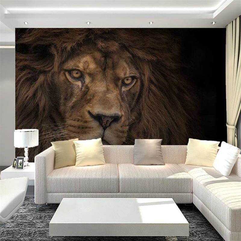3D Lion Wallpaper | Murals Wallpaper