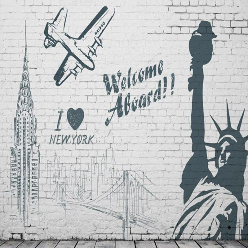 New York Peel and Stick Wallpaper | Murals Wallpaper