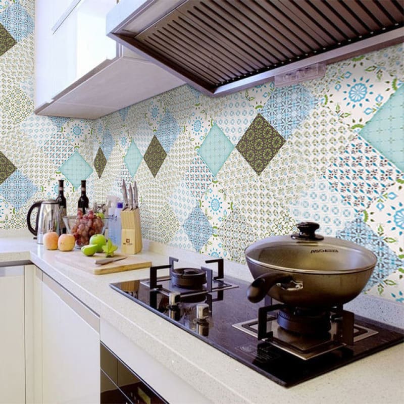 Tile Wallpaper for Kitchen | Murals Wallpaper