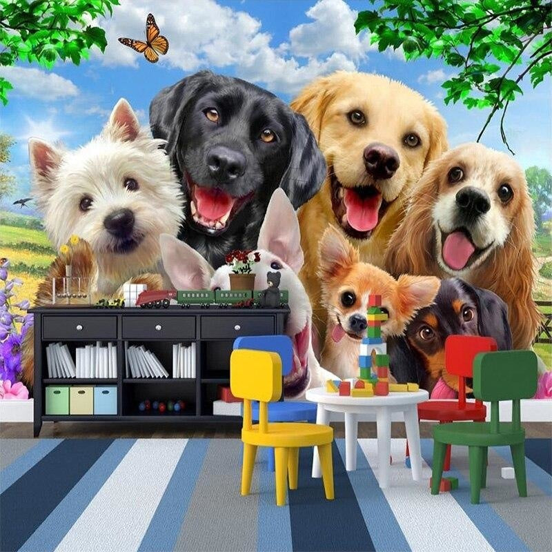 Dog Wallpaper | Murals Wallpaper