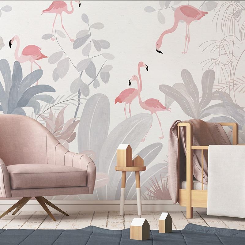 Pastel Leaf Wallpaper | Murals Wallpaper