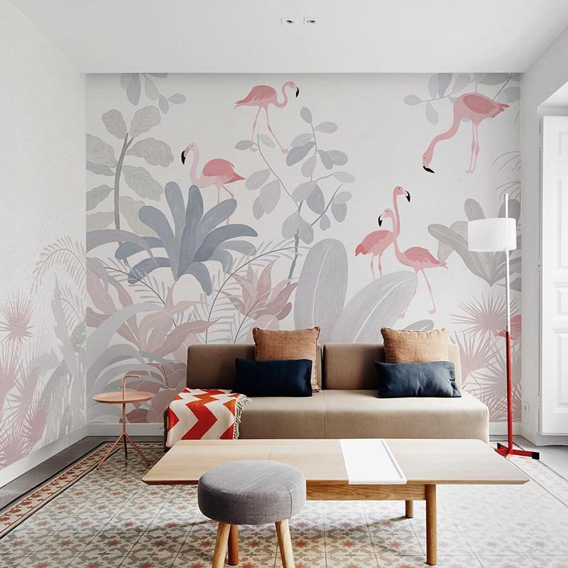 Pastel Leaf Wallpaper | Murals Wallpaper