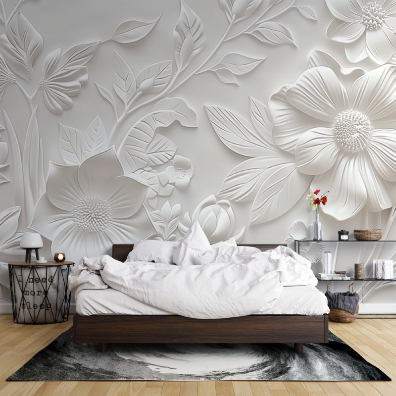 Panorama-Blumentapete