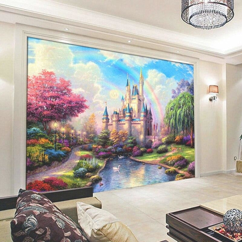 Giant Princess Castle Wallpaper | Murals Wallpaper