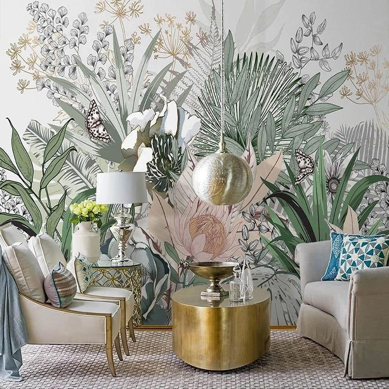 Modern Jungle Wallpaper | Murals Wallpaper