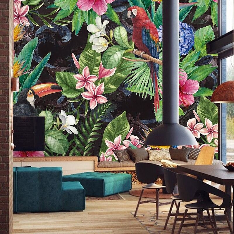 Toucan Jungle Wallpaper | Murals Wallpaper
