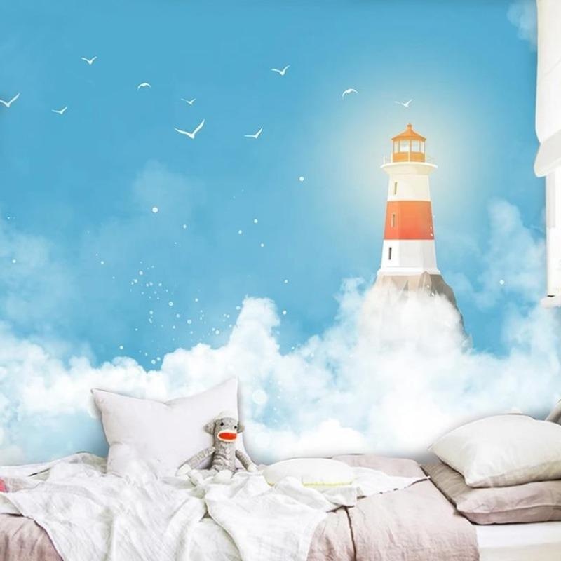 Nautical Lighthouse Wallpaper | Murals Wallpaper