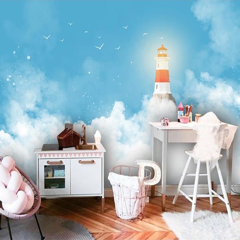 Nautical Lighthouse Wallpaper | Murals Wallpaper