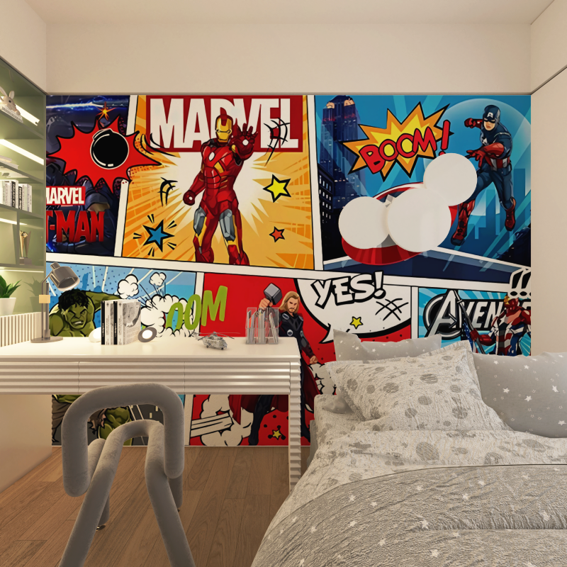 Wandbild Marvel Avengers Tapete