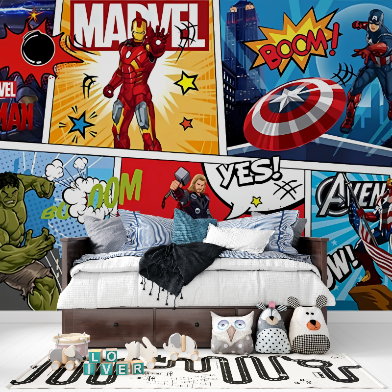 Wandbild Marvel Avengers Tapete