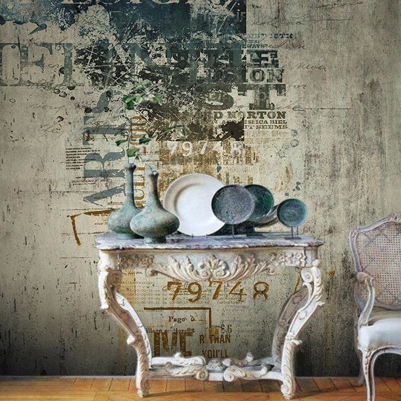 Worn Wall Wallpaper | Murals Wallpaper
