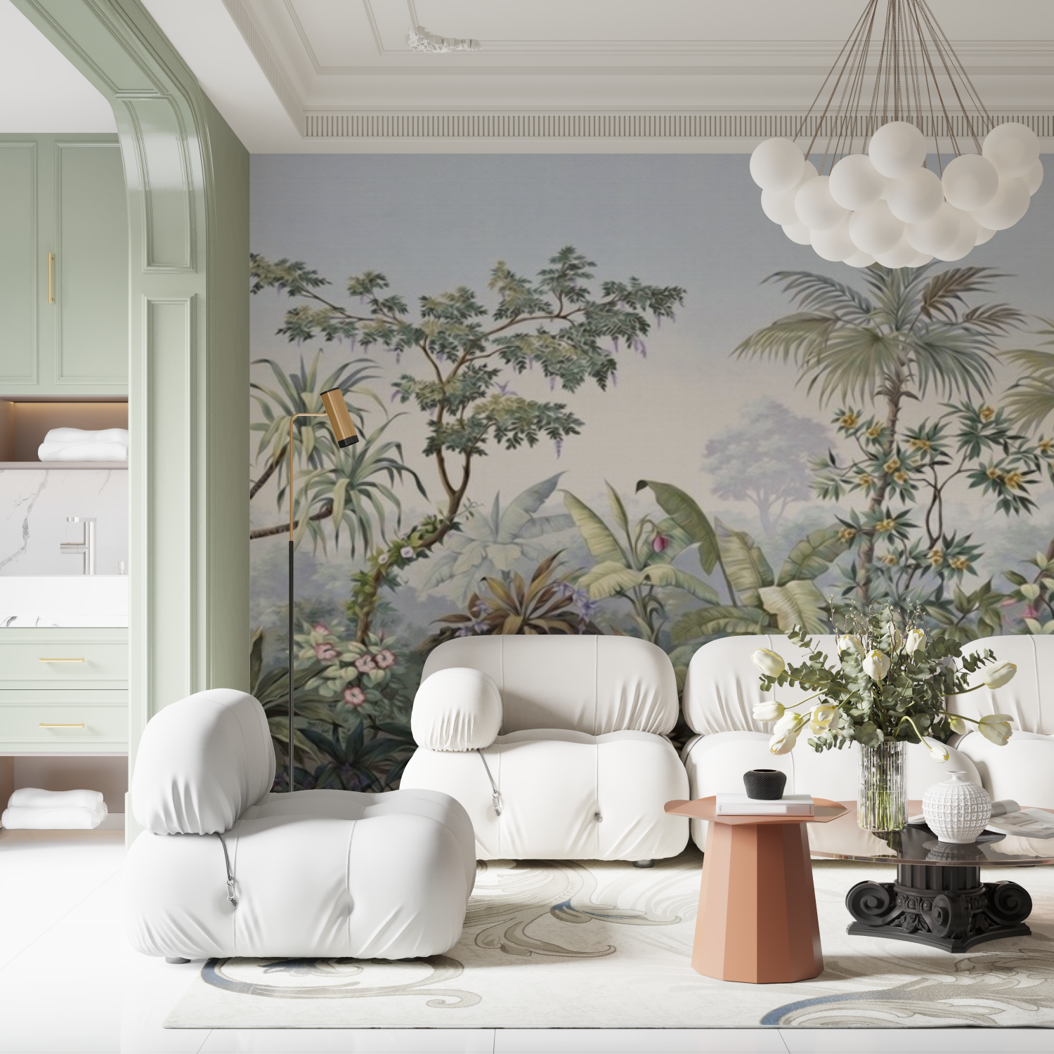 Mural Jungle Nature Wallpaper