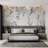 Scandinavian Mural Wallpaper Gentle Birds