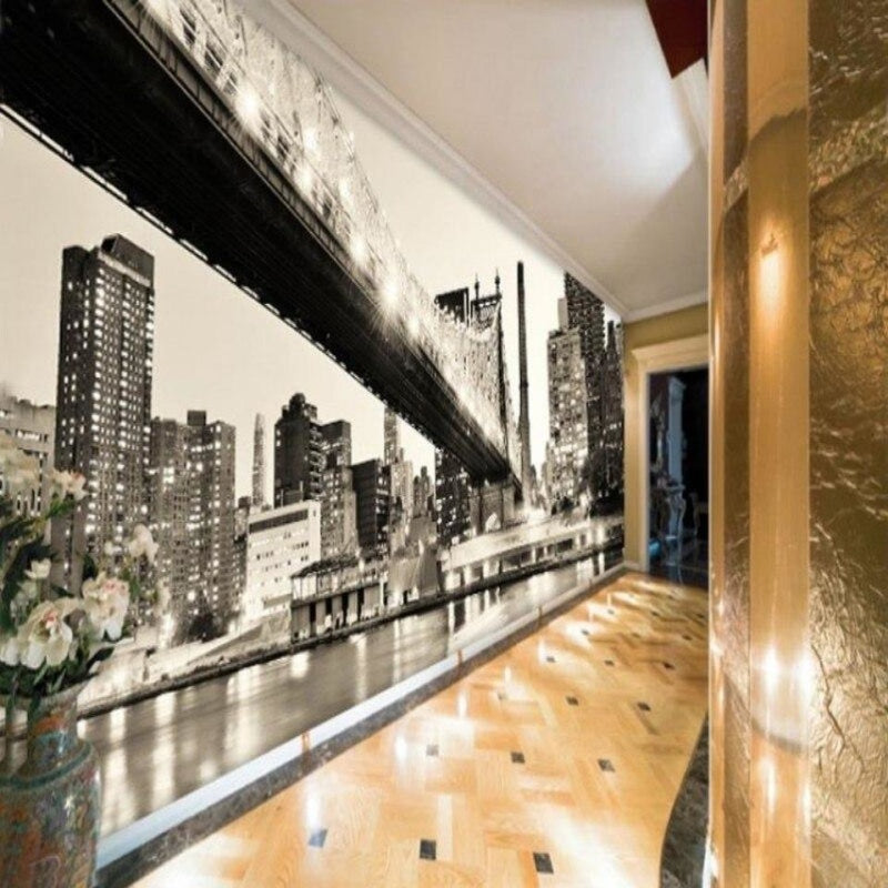 New York Printed Wallpaper | Murals Wallpaper