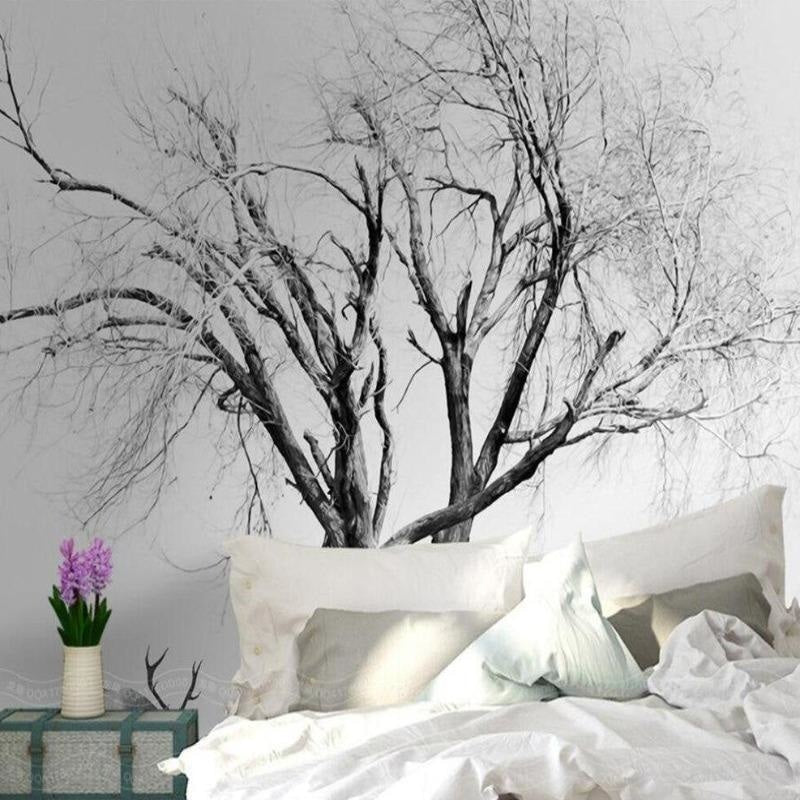 Papier Peint Noir und Blanc Arbre