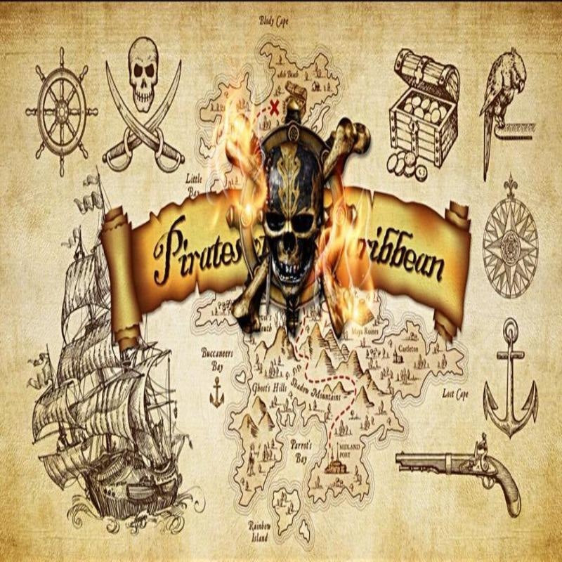 Pirates of the Caribbean Wallpaper | Murals Wallpaper