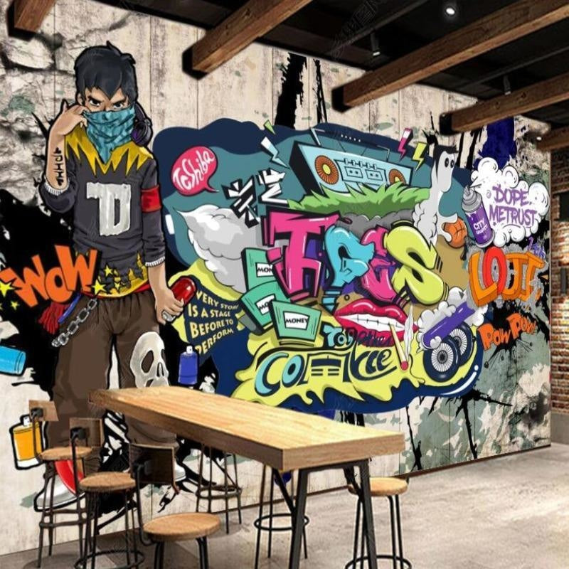 Custom Street Art Wallpaper | Murals Wallpaper