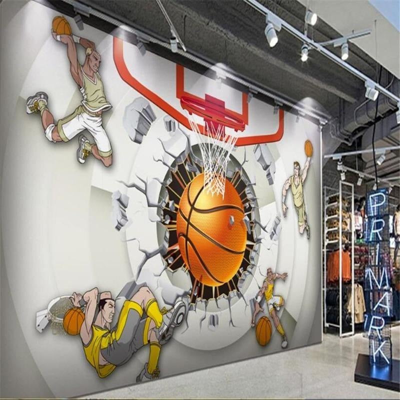 Basketball Theme Wallpaper | Murals Wallpaper