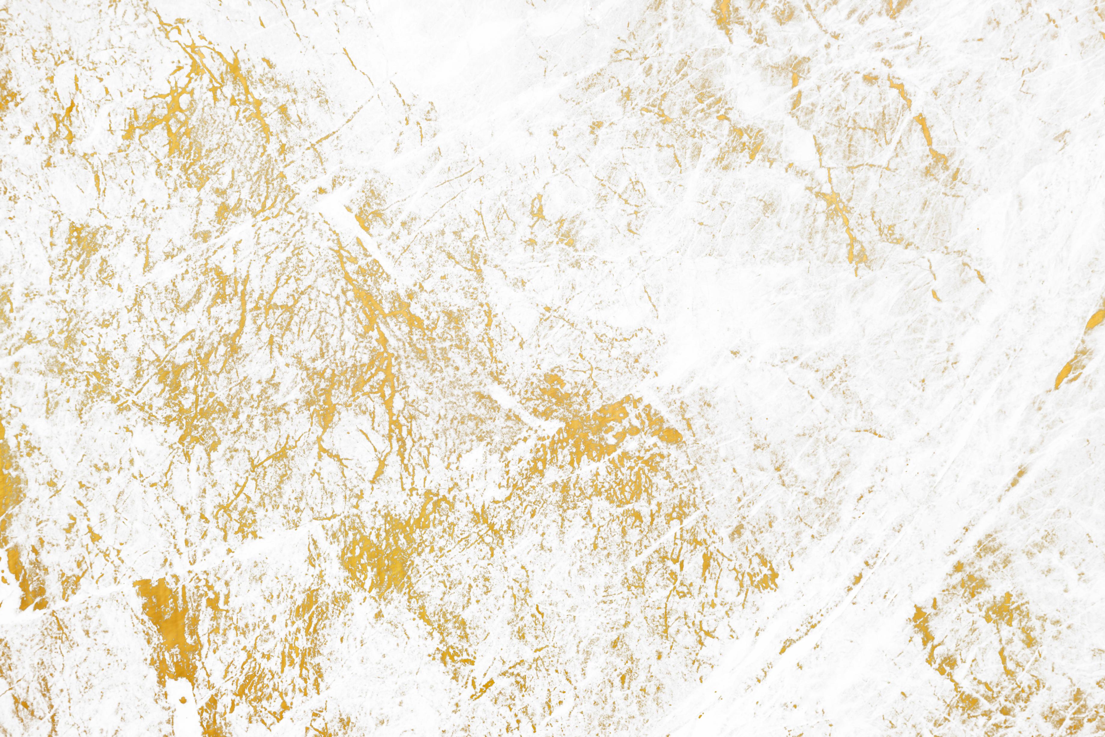 Mural White and Gold Wallpaper