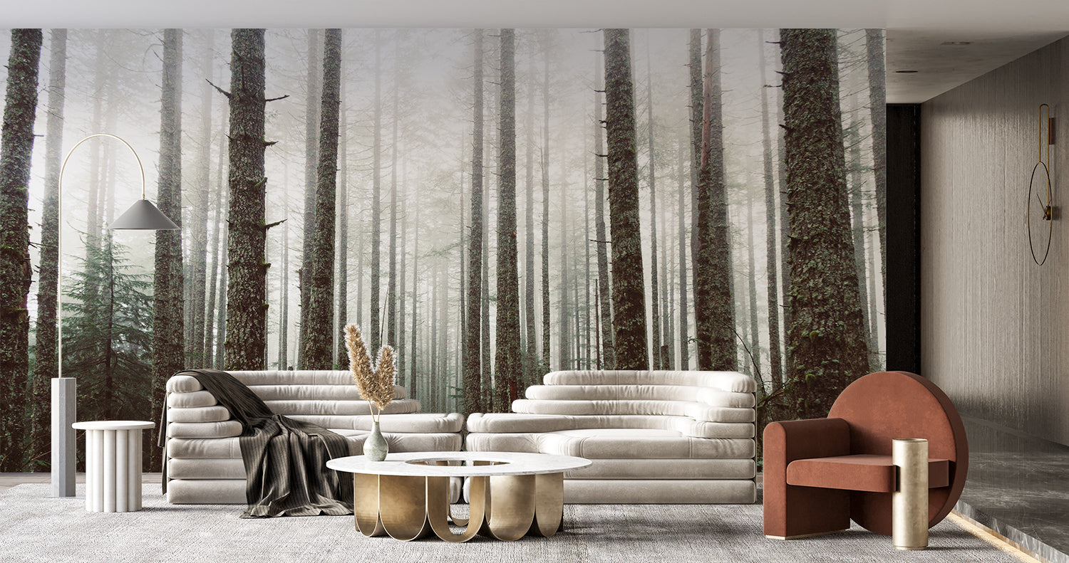 Forest Deco Wallpaper | Murals Wallpaper