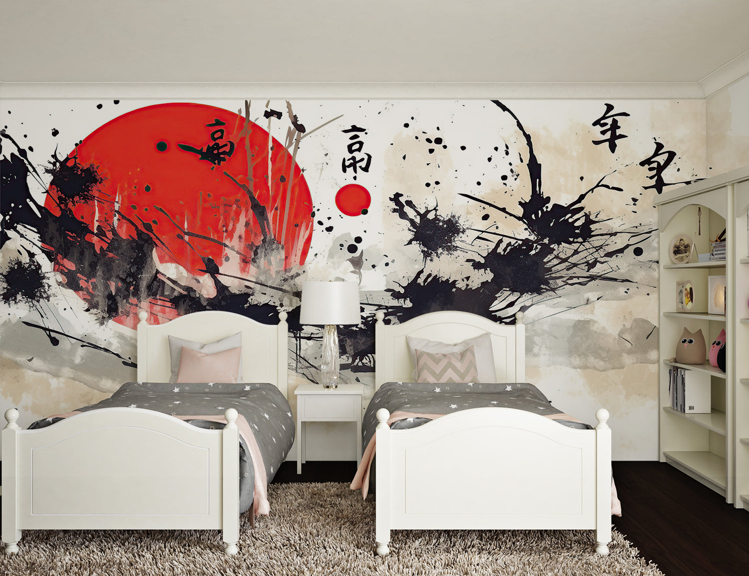 Japanische Papiermalerei