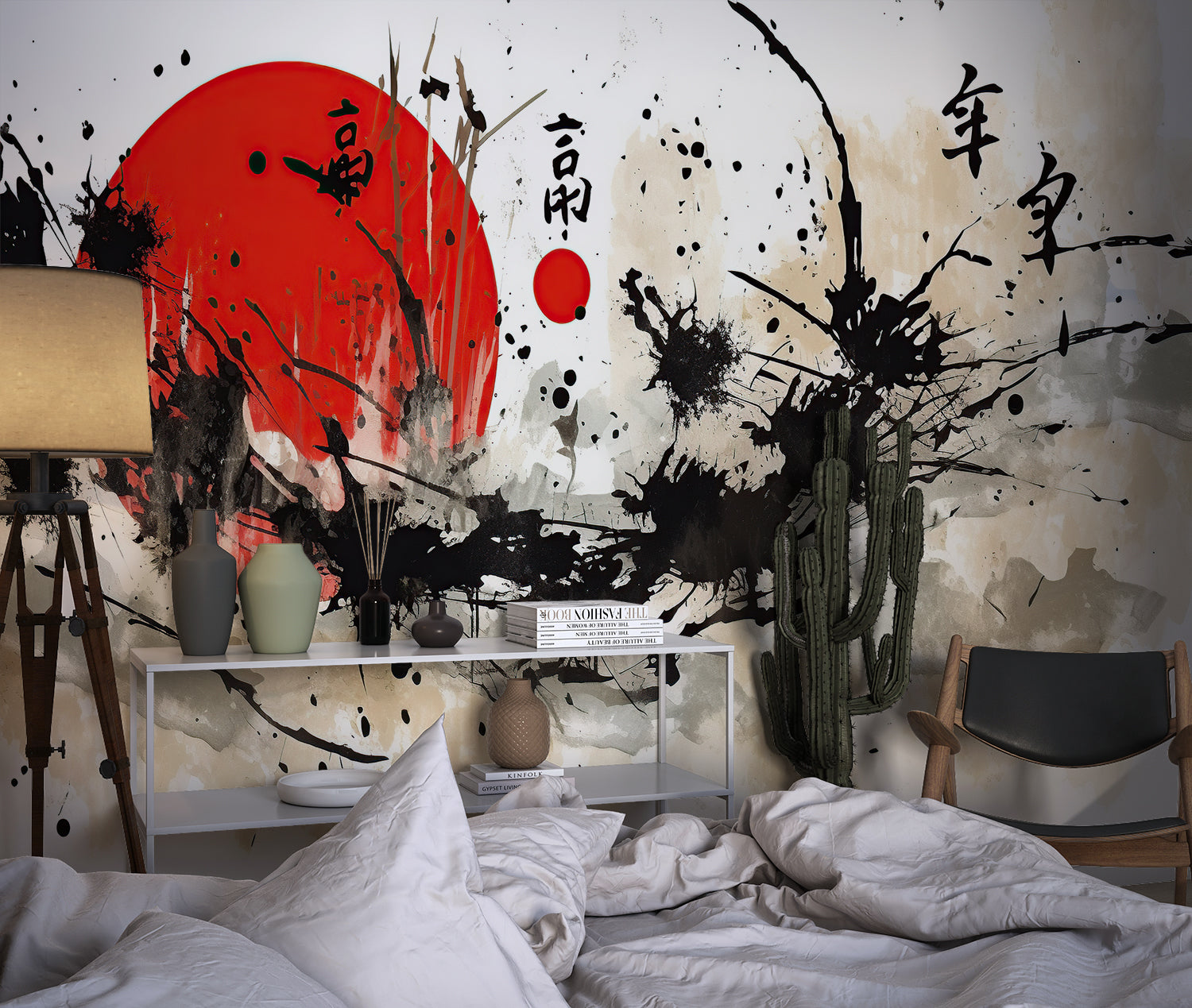 Japanische Papiermalerei