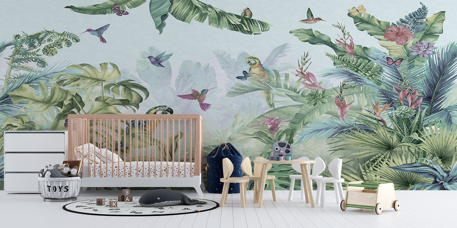 Forest Birds Wallpaper | Murals Wallpaper