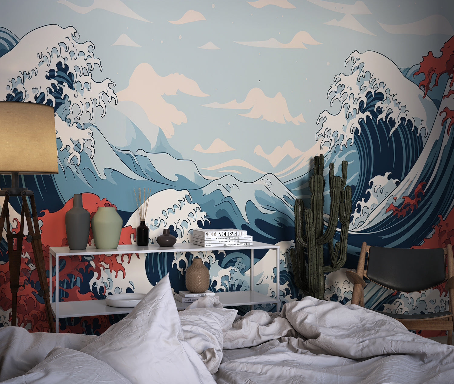 Papier Peint La Vague Hokusai