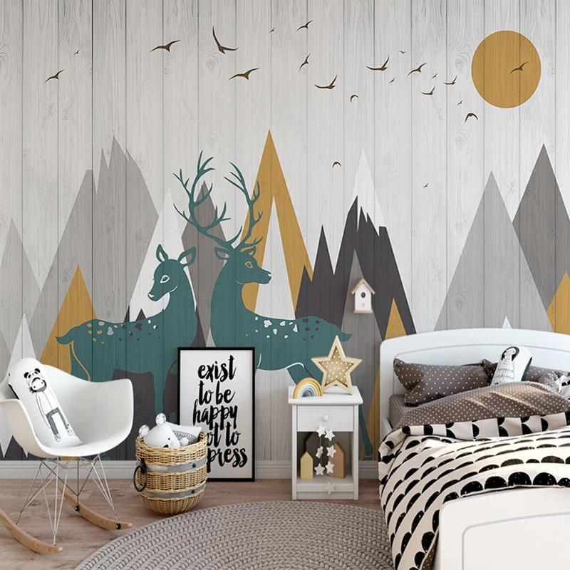 Classic Boy Wallpaper Deer and Woods | Murals Wallpaper